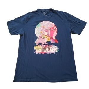 Disney Figment 2019 Epcot International Festival of the Arts Tee Large